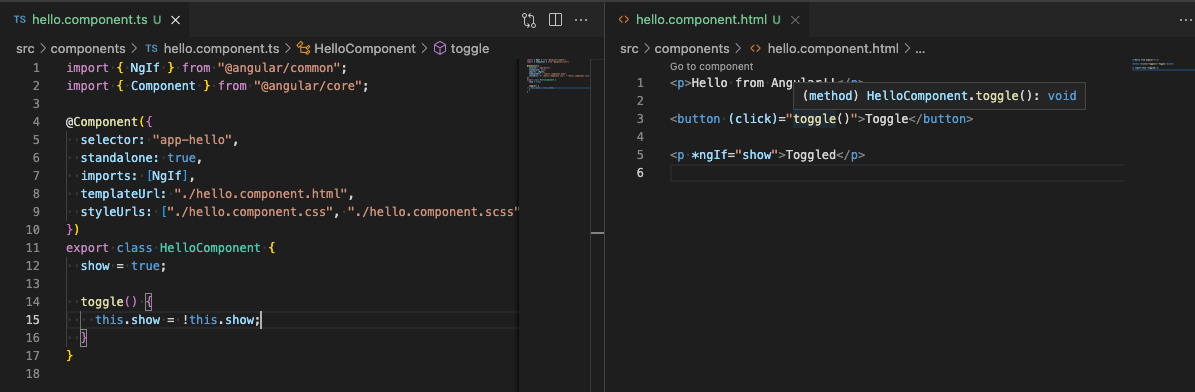 Astro で Angular を使ってみる