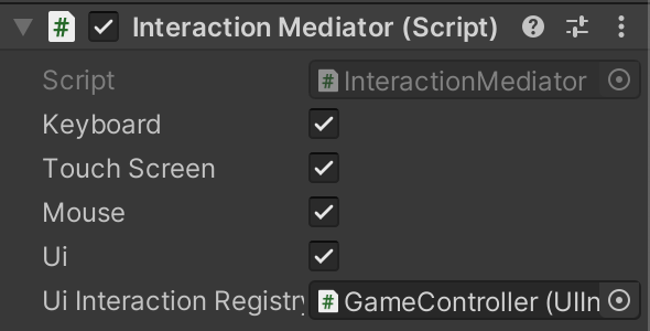 inspector interaction mediator