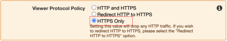 Viewer Protocol Policy