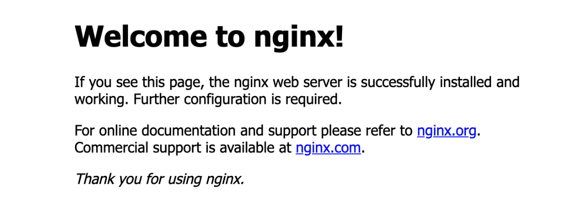 nginx