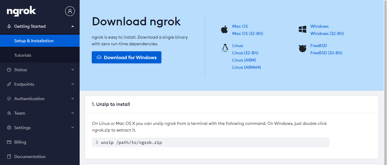 Ngrokでminecraftサーバを公開する