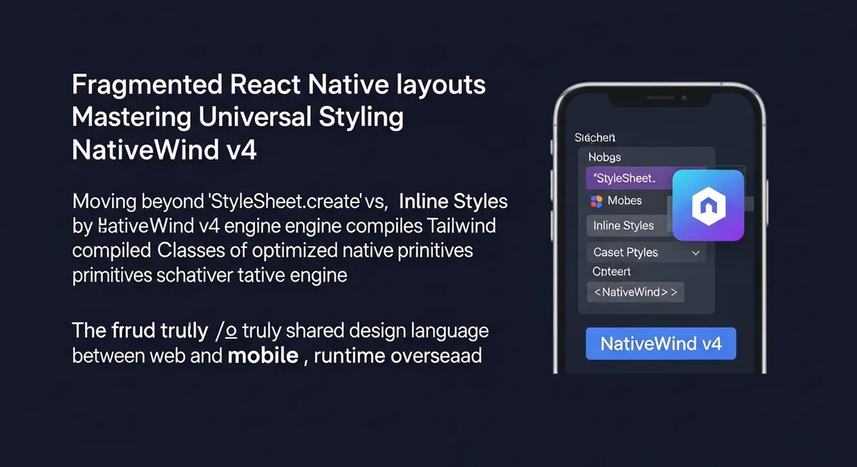 Your React Native Layouts are a Fragmented Mess: Mastering Universal Styling with NativeWind v4
