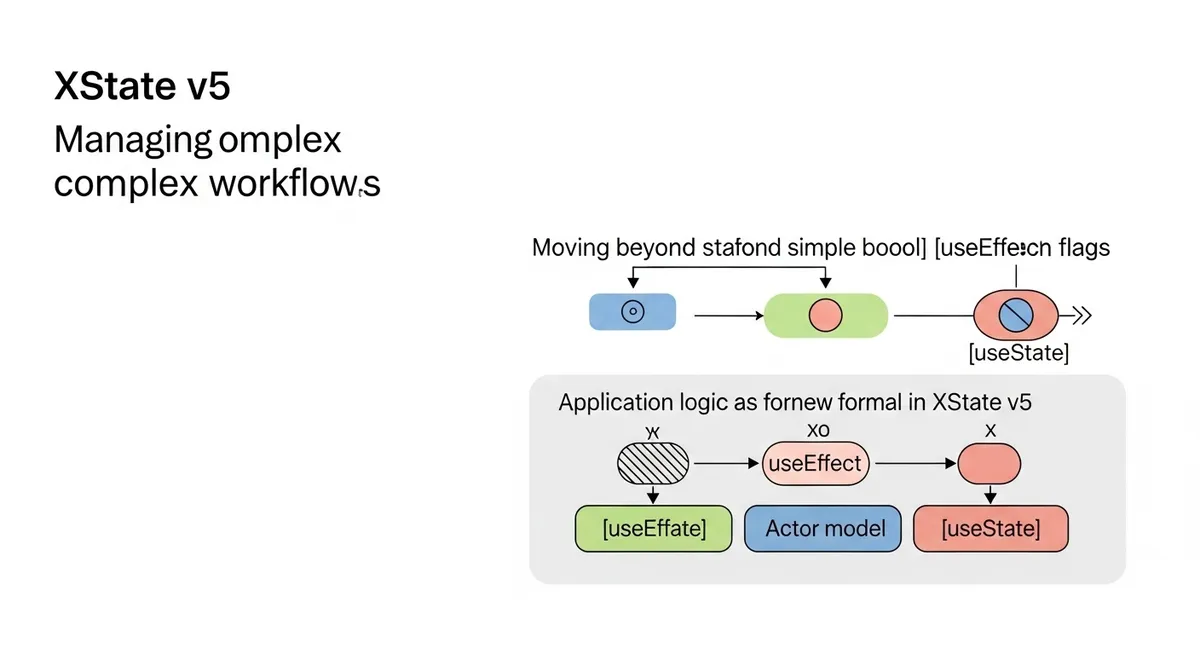 Your Next State Machine is a Logic Layer: Rescuing Complex Workflows with XState v5