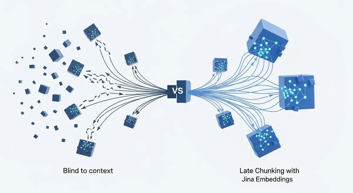 Your RAG Pipeline is Blind to Context: The Case for Late Chunking with Jina Embeddings
