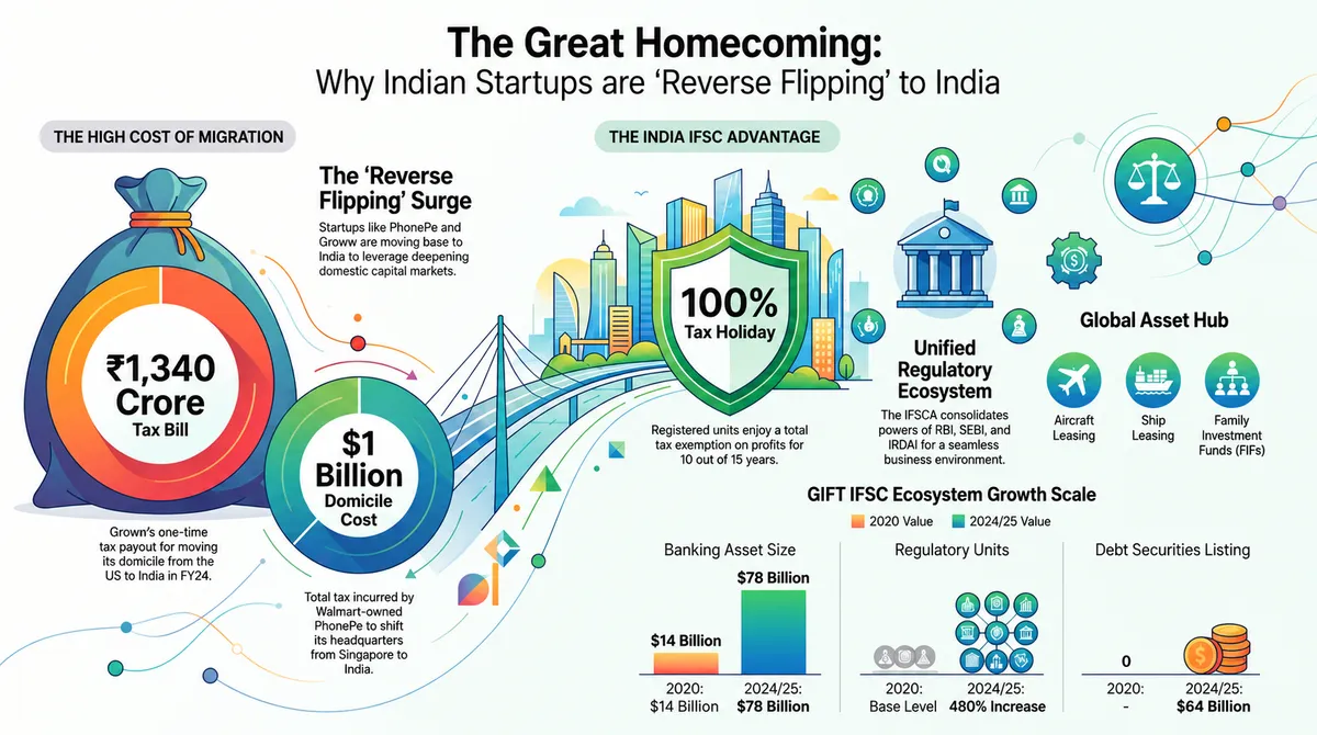 Indian startups are returning home. Why?