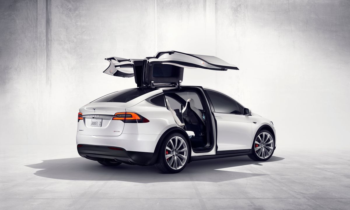 Image Tesla Model X 2019 Long Range Raven