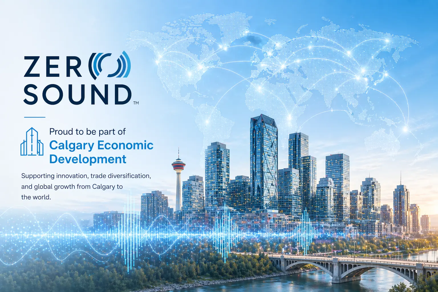 ZeroSound erhält Anerkennung im Bericht zur globalen Handelsstrategie von Calgary