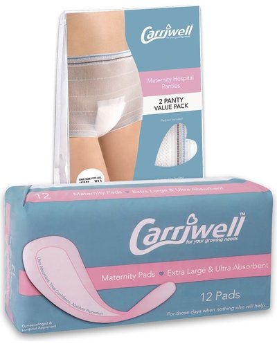 Carriwell Hospital Readiness Pack 1 (1 Pack Pad & 1 Pack Panty