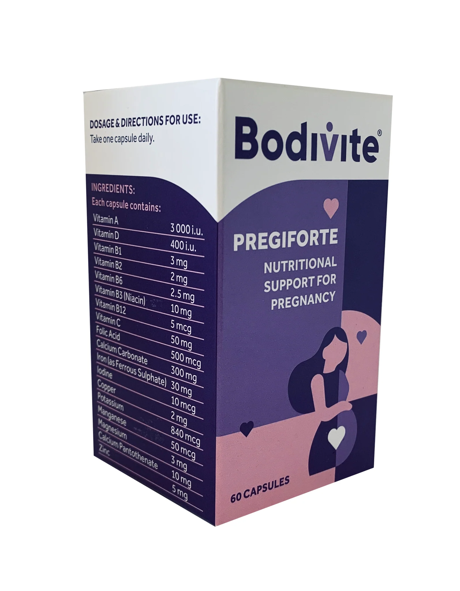 Bodivite Pregiforte Capsules 60