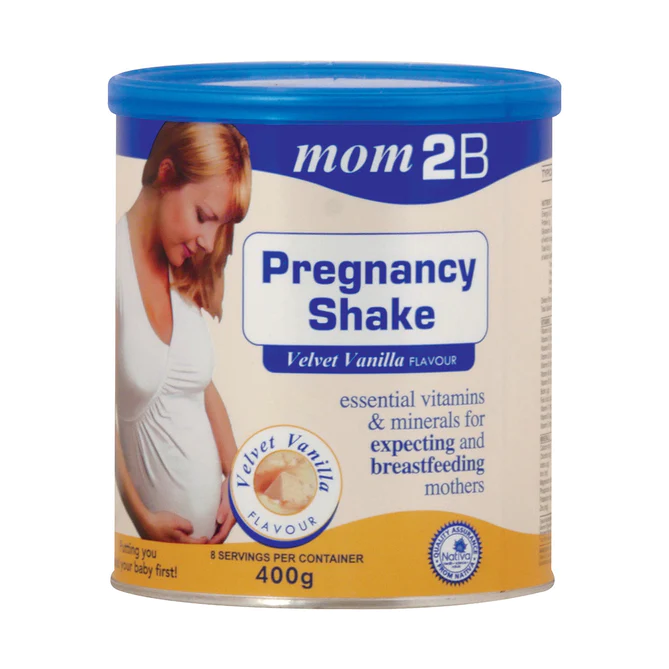 Mom2B Pregnancy Shake Vanilla 400g Powder