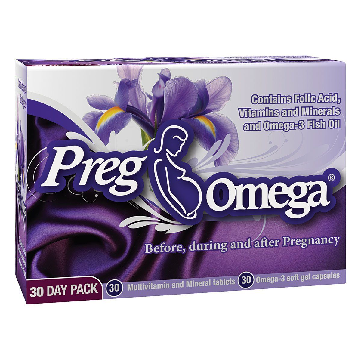 Pregomega Capsules 30 A