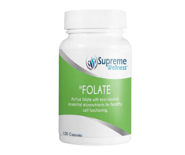 Supreme Wellness Folate 120 Capsules