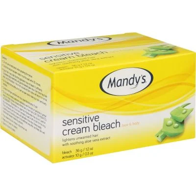 Mandys Cream Bleach Sensitive 36g+10g