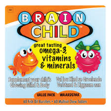 Natura Brainchild Multvit + F/Oil C 120