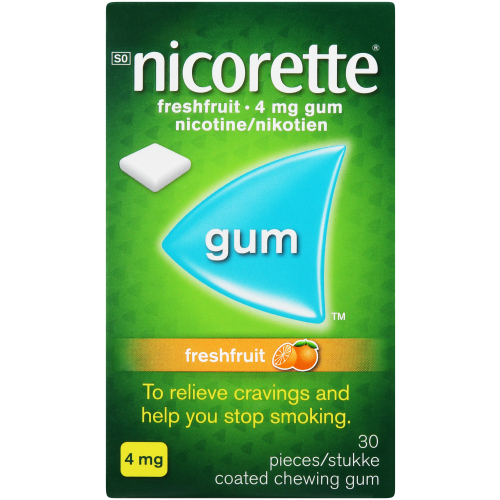 Nicorette Gum Fresh Fruit 4mg 30