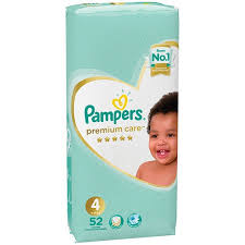 Pampers Premium Maxi VP 7-18kg 52pk