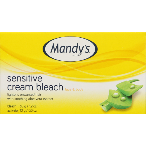 Mandys Cream Bleach Sensitive 36g+10g