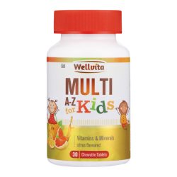 Multi A-Z Kids 30 Chwable Tabs Wellvita