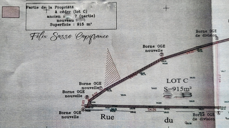 BENAC 65, beau  terrain de 915,00 m² constructible