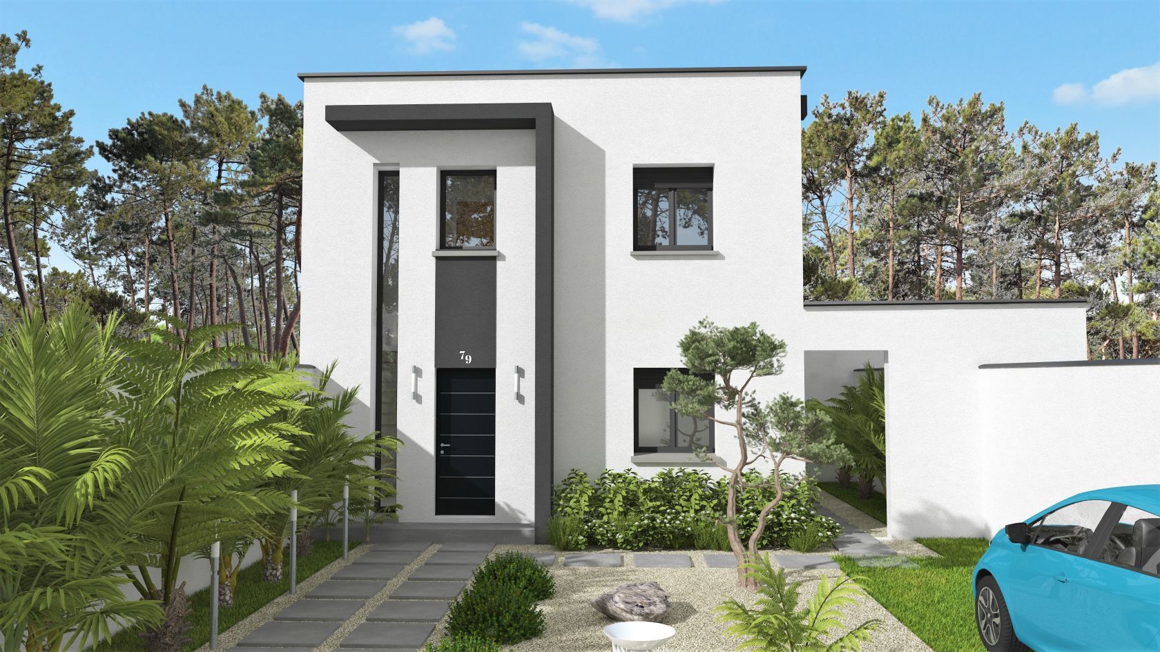 Terrain + maison 4 pièces 79 m²