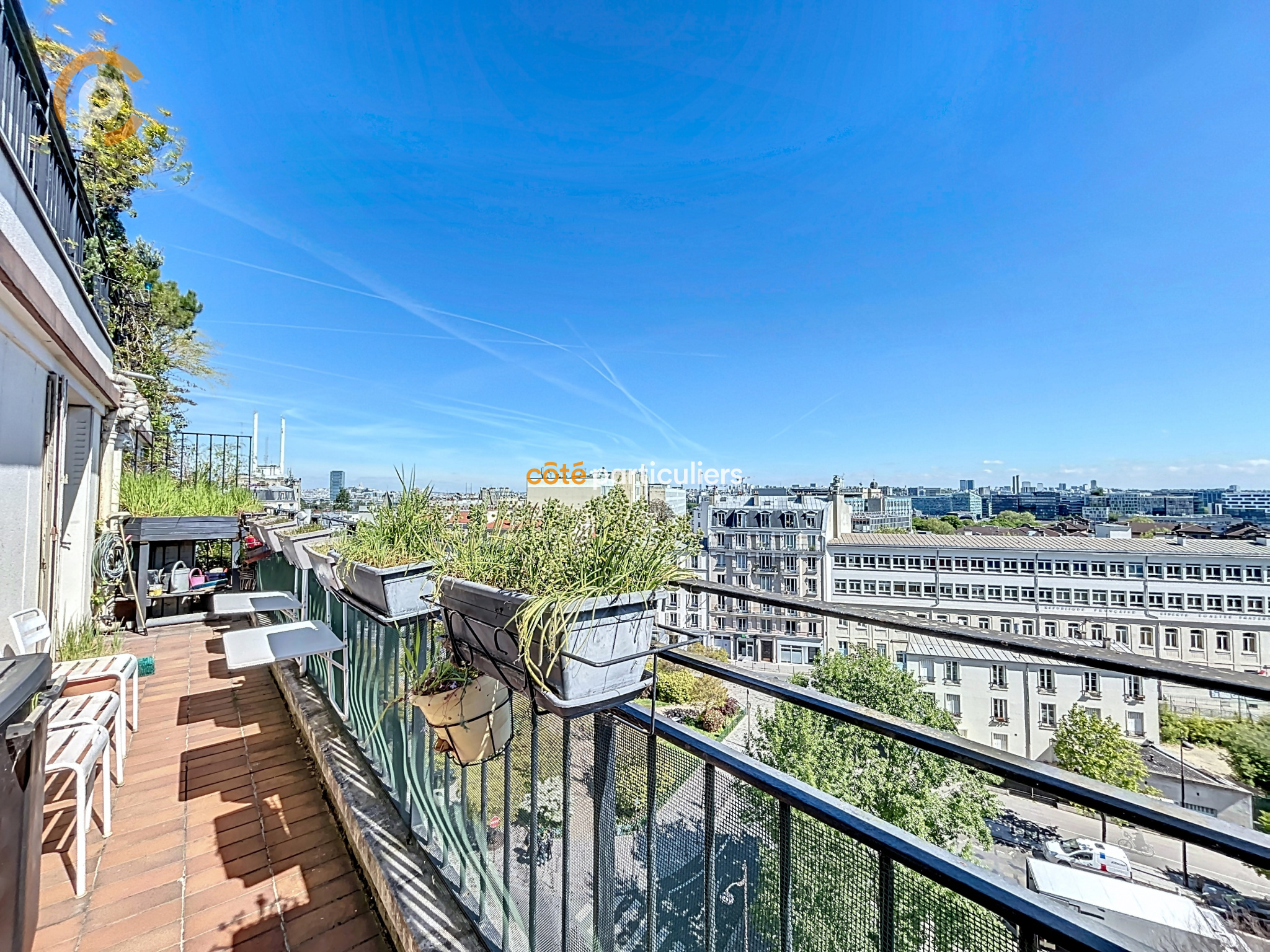 Appartement T3 lumineux avec grand balcon - Paris 13