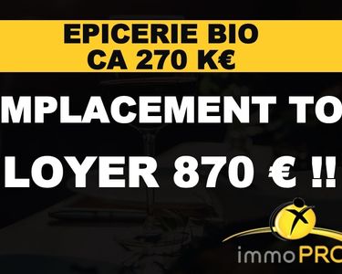 Commerce alimentation 65 m²