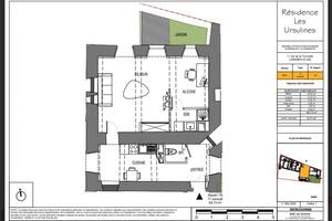 Appartement T1 (Lot 3) - 49 m² - Langres (52) 