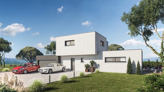 Terrain constructible + maison de 138 m² à Galfingue