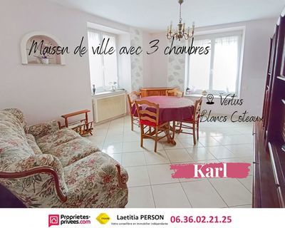 "KARL" Maison 5 pièces de 105 m² à Vertus Blancs Coteaux