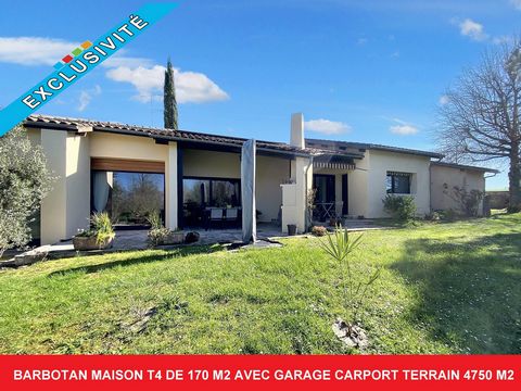 MAISON T4 DE 170 M2 AVEC GARAGE TERRAIN 4750 M2