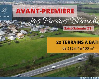 Terrain 400 m² Saint Saturnin