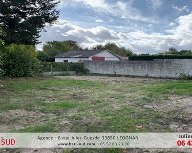 Terrain 600 m² Saint Jean D Illac