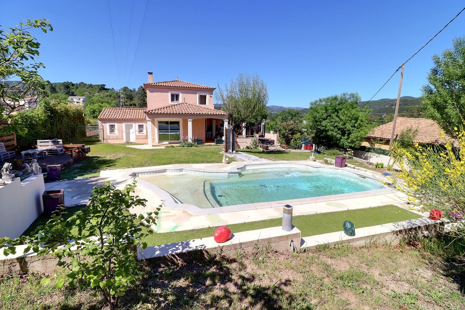 VENTE VILLA 4 PIECES  34700 LODEVE 