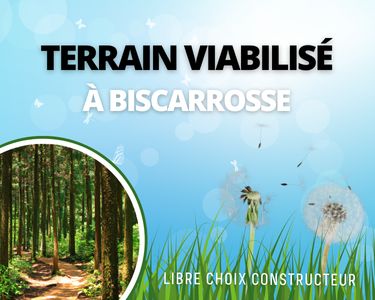 Terrain viabilisé hors lotissement