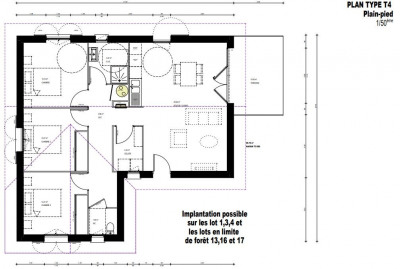 Maison 4 pièces 66 m²