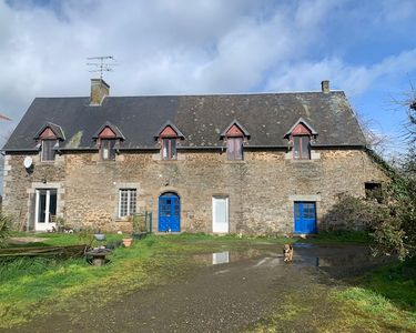 Maison en campagne avec grange