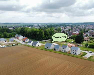 Terrain 384 m² Estrees Saint Denis