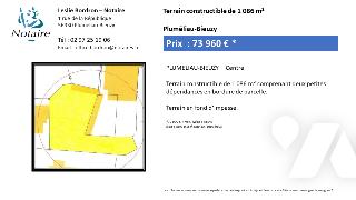 Terrain 1086 m²