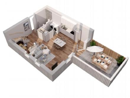 Maison 3 pièces 77 m²