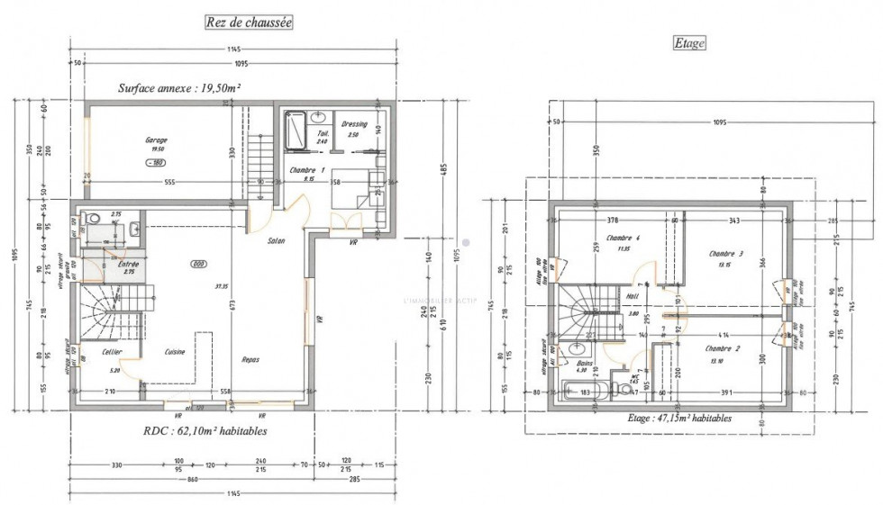 Maison 5 pièces 109 m²