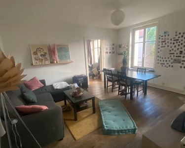 Appartement F2 avec jardin et cave 