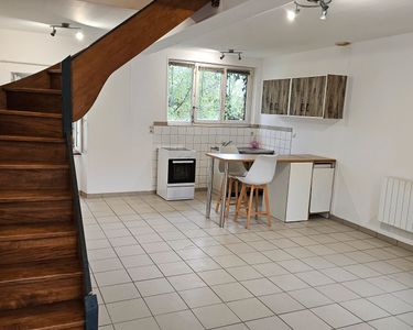 Appartement duplex 3 pièces avec jardin et véranda à Courville-sur-Eure