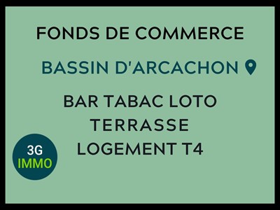 Fond commerce Commerce ARCACHON