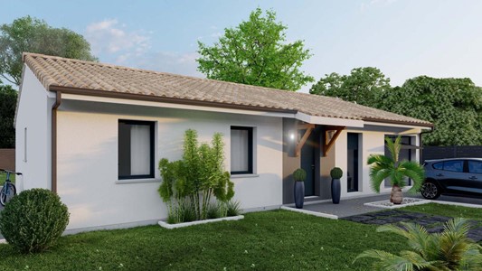 maison 110 M² sur terrain 600 M²