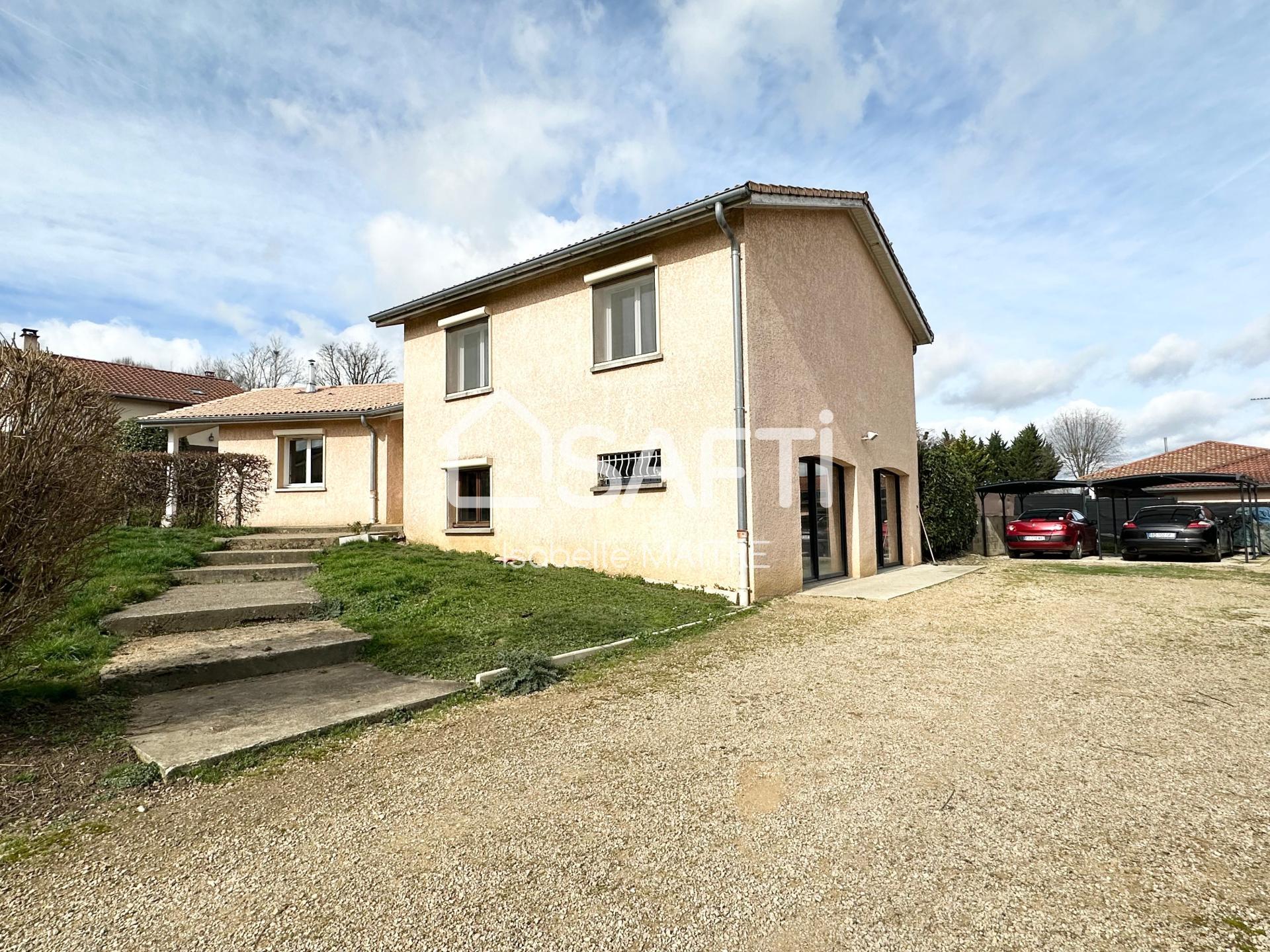 Maison familiale 174m² proche de Bourg-en-Bresse