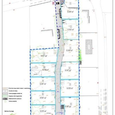 DERVAL - Terrain Viabilisé à bâtir de 558 m²