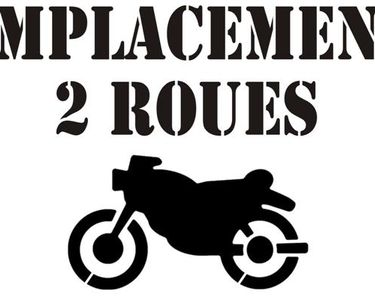 Parking moto dans résidence sécurisée