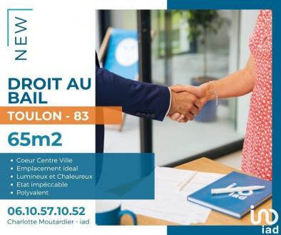 Immobilier professionnel Vente Toulon  65m² 54000€