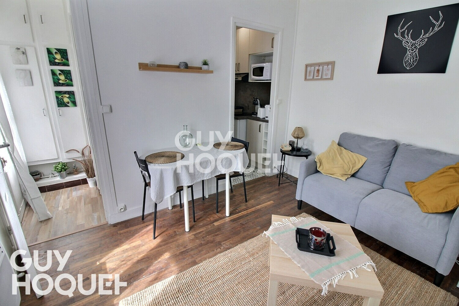 Appartement F1 (23 m²) à vendre à ARCUEIL ( en limite de VILLEJUIF )