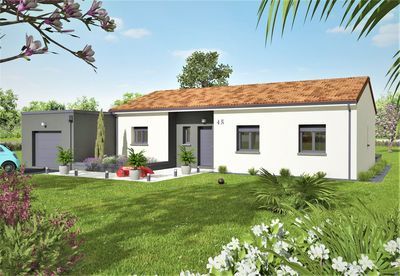 Projet de construction d'une maison 98 m² avec terrain à BLAGNAC (31) au prix de 316300€.
